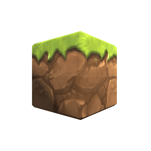 Cube top Grass